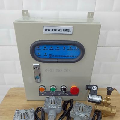 TỦ BÁO RÒ GAS KẾT NỐI 3 KÊNH ĐẦU DÒ PHÒNG NỔ T-300